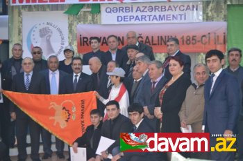 MDHP Qərbi Azərbaycan Departamenti “İrəvanın işğalının 185-ci ili”ni qeyd etdi.