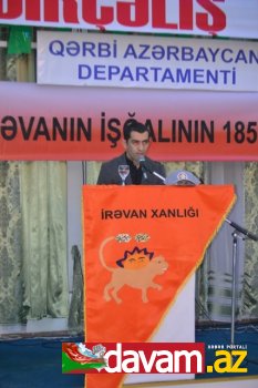 MDHP Qərbi Azərbaycan Departamenti “İrəvanın işğalının 185-ci ili”ni qeyd etdi.