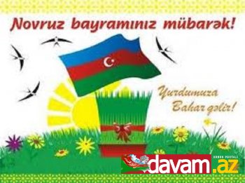 Novruz bayraminiz mubarek! 