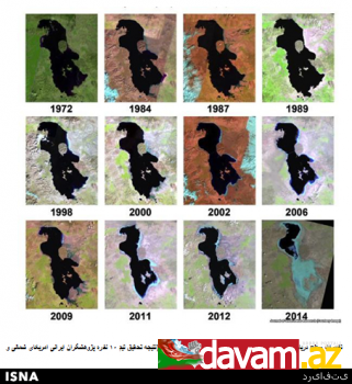 Urmiya gölünün qurumasının səbəbi quraqlıq deyil – Mütəxəssis Rəyi (fotolar)